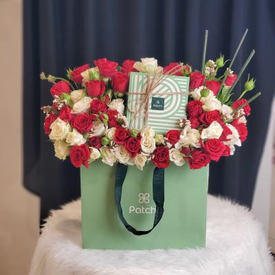  باقة باتشي الملكية 🍫🌹