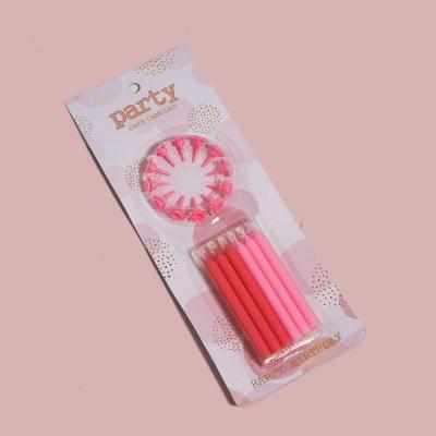 شموع عيد ميلاد (متوفرة باللون الأزرق أو الوردي)