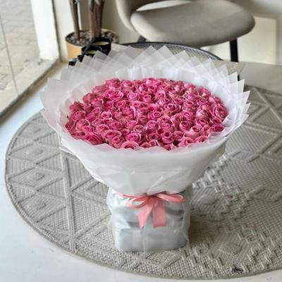 لمسة راقية 75 جوري وردي