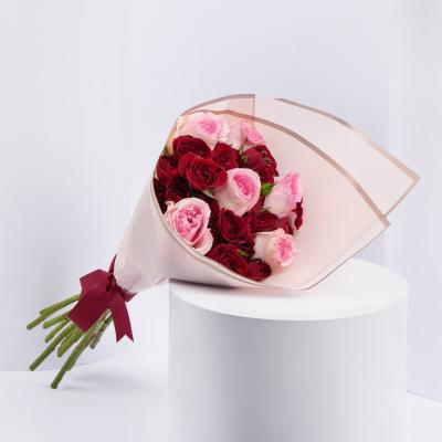 باقة عشق وردي وأحمر 🌹💕